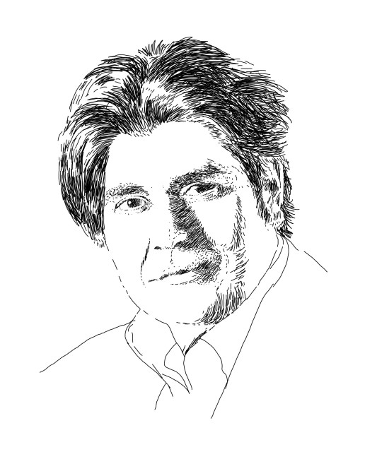 پرتره خطی سالار عقیلی